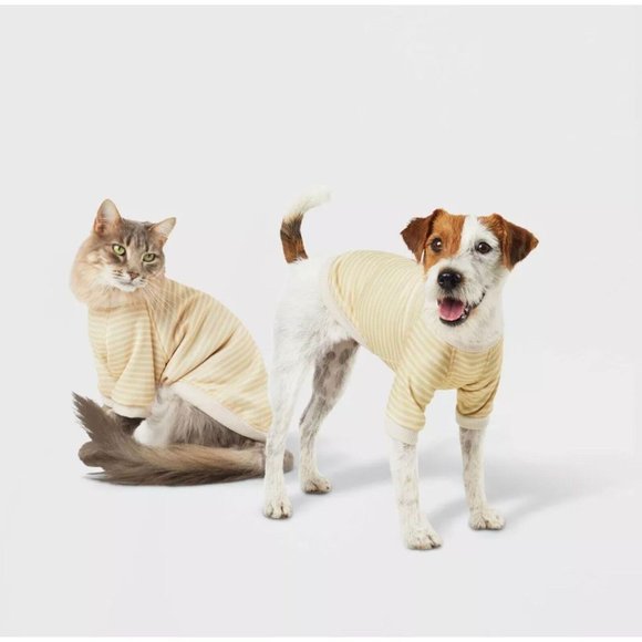 Boots & Barkley Stripe Lightweight Dog Sweatshirt - Cream warm LARGE NEW W TAGS - Picture 5 of 15